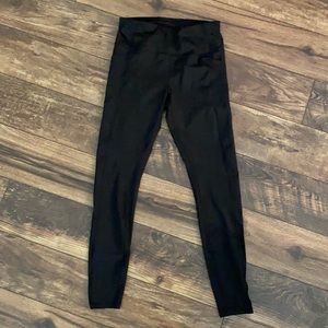Women’s black athletic leggings